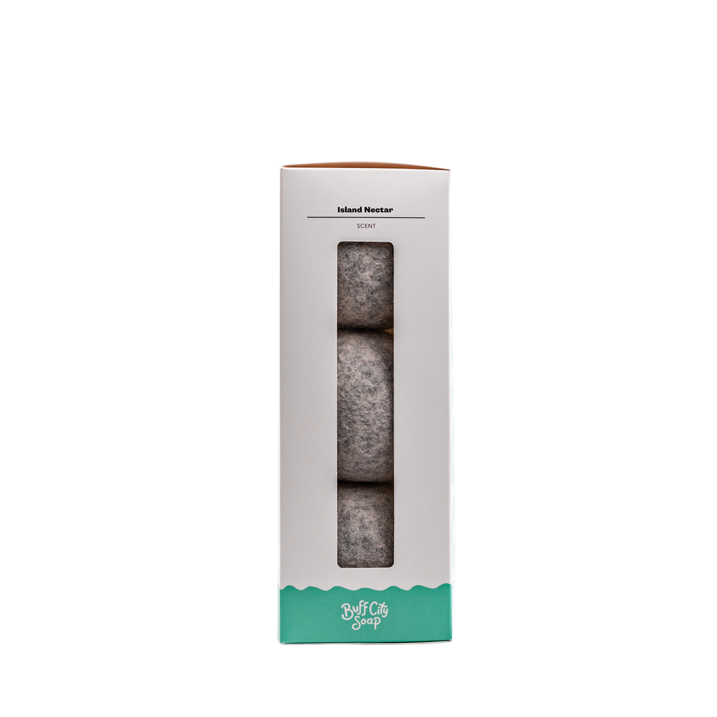 Island Nectar Wool Dryer Balls (Set of 3)