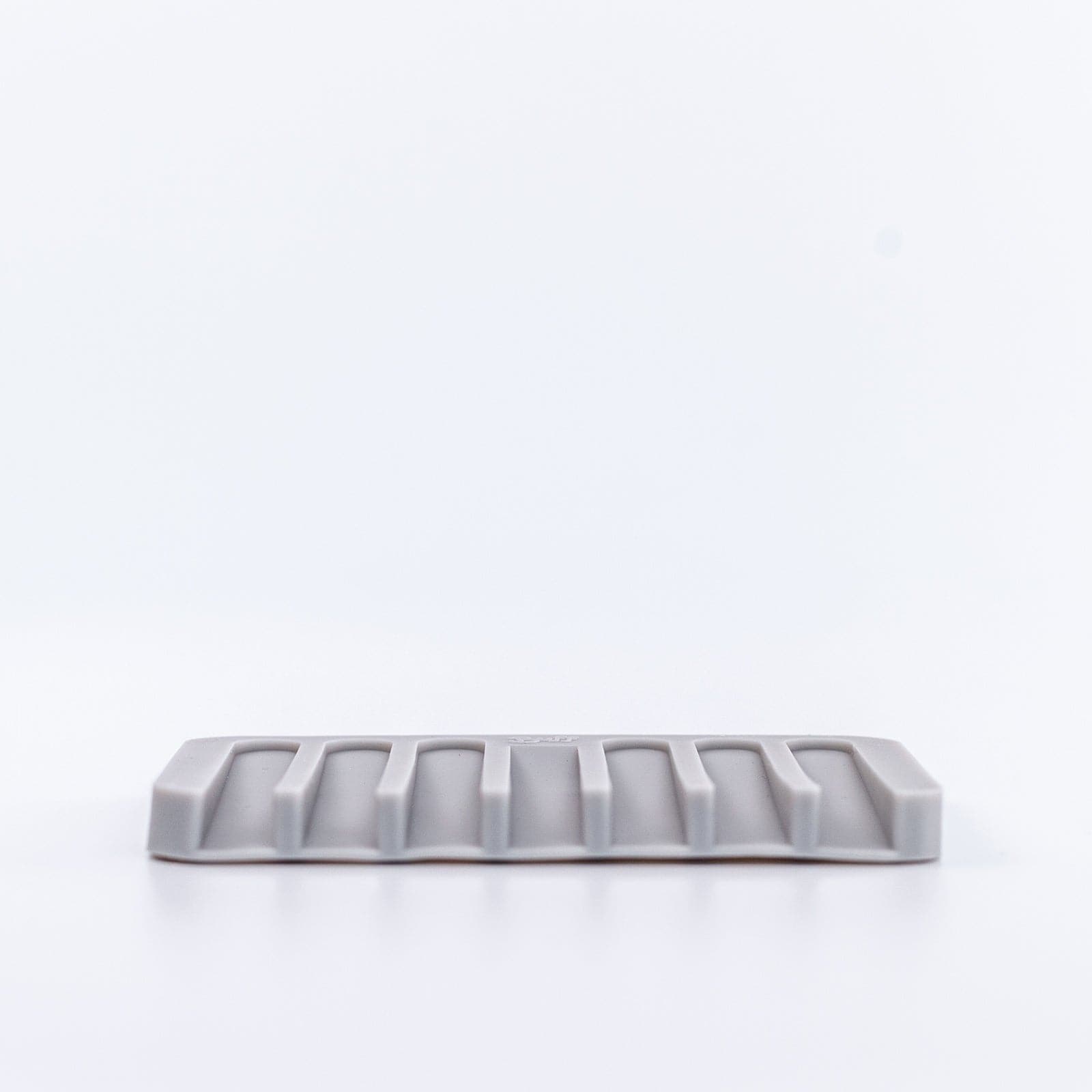 Grey Silicone Soap Dish by Buff City Soap Supply, LLC