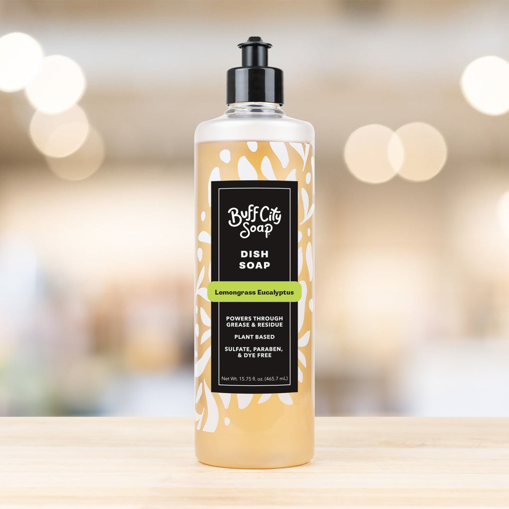 Lemongrass Eucalyptus Dish Soap by Buff City Soap Supply, LLC