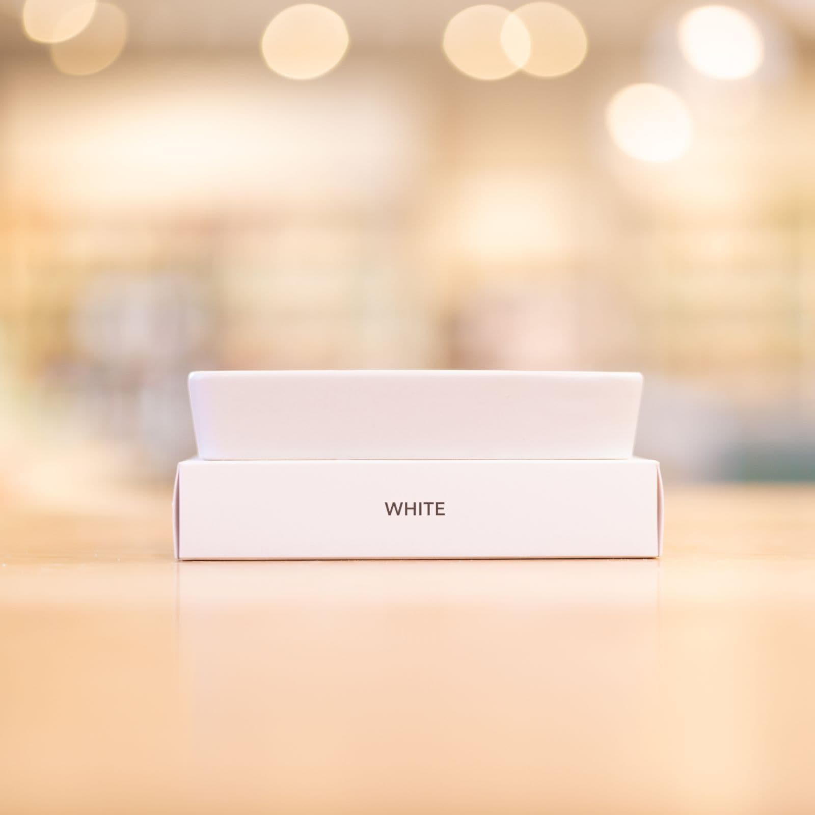 White Porcelain and Bamboo Soap Dish by Buff City Soap Supply, LLC