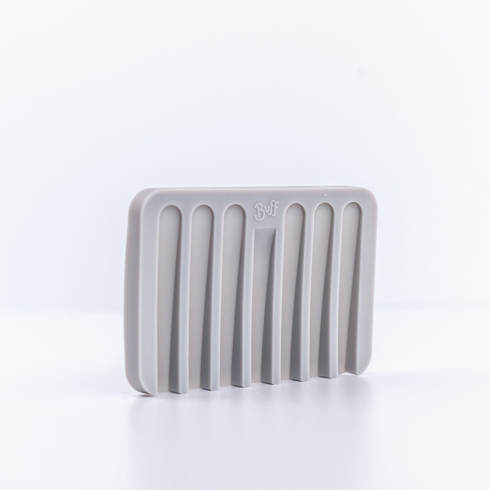 Grey Silicone Soap Dish by Buff City Soap Supply, LLC