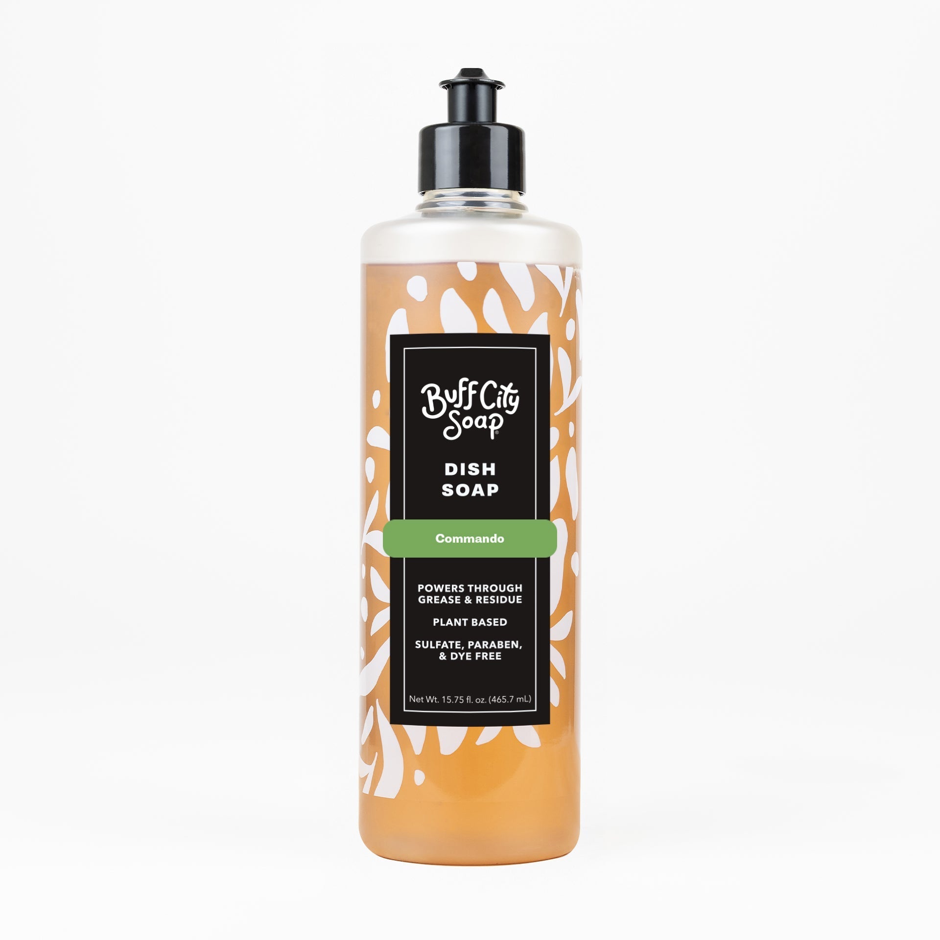 Commando Dish Soap by Buff City Soap Supply, LLC