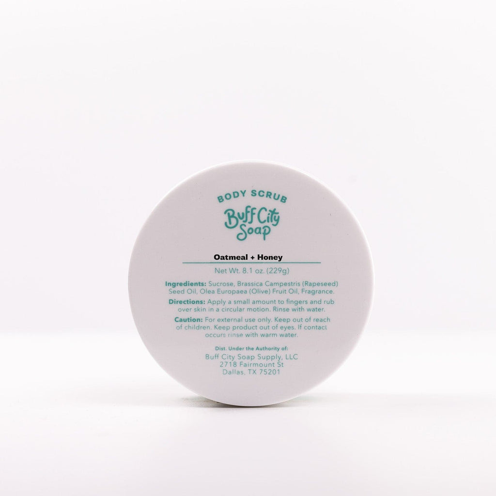 Oatmeal + Honey Body Scrub