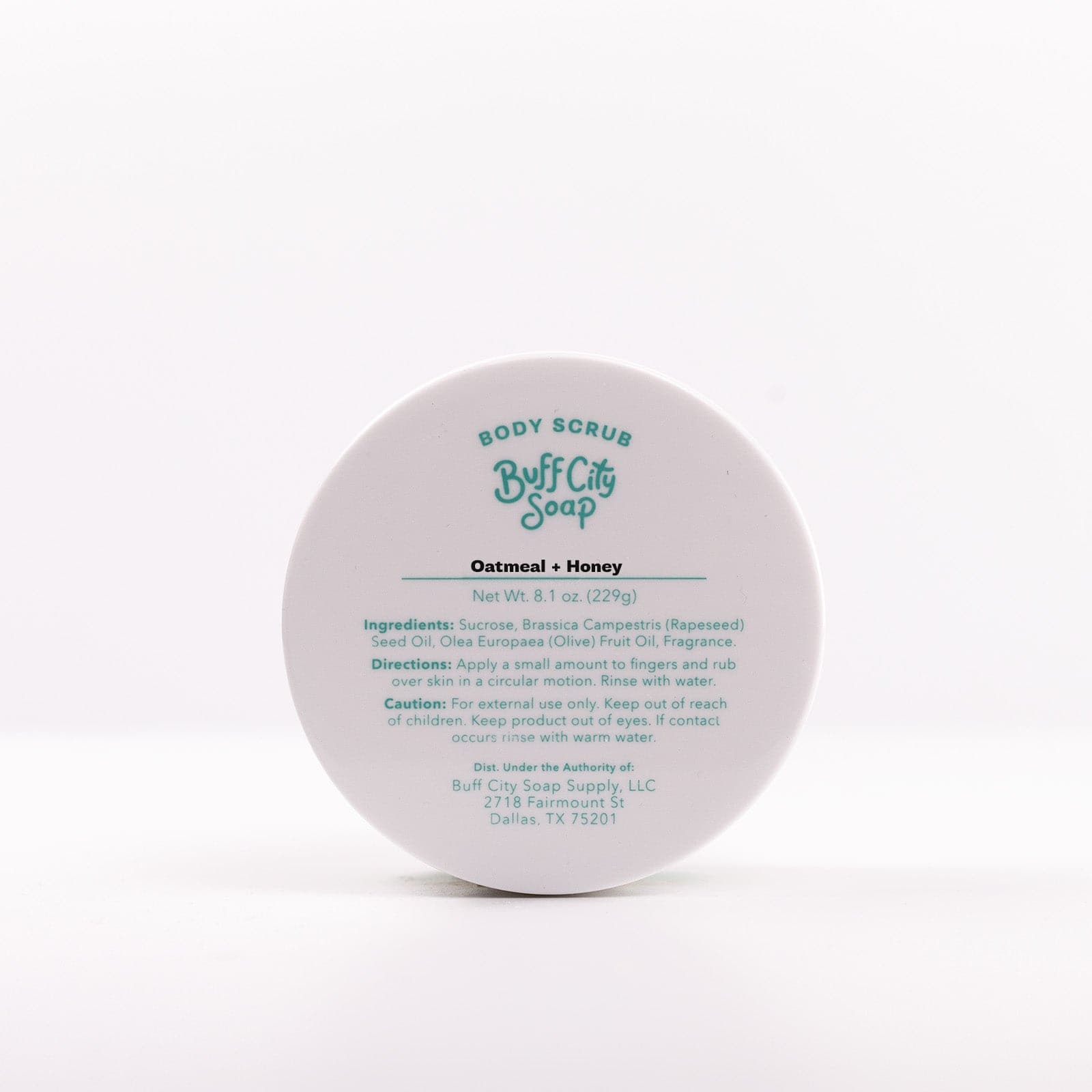 Oatmeal + Honey Body Scrub