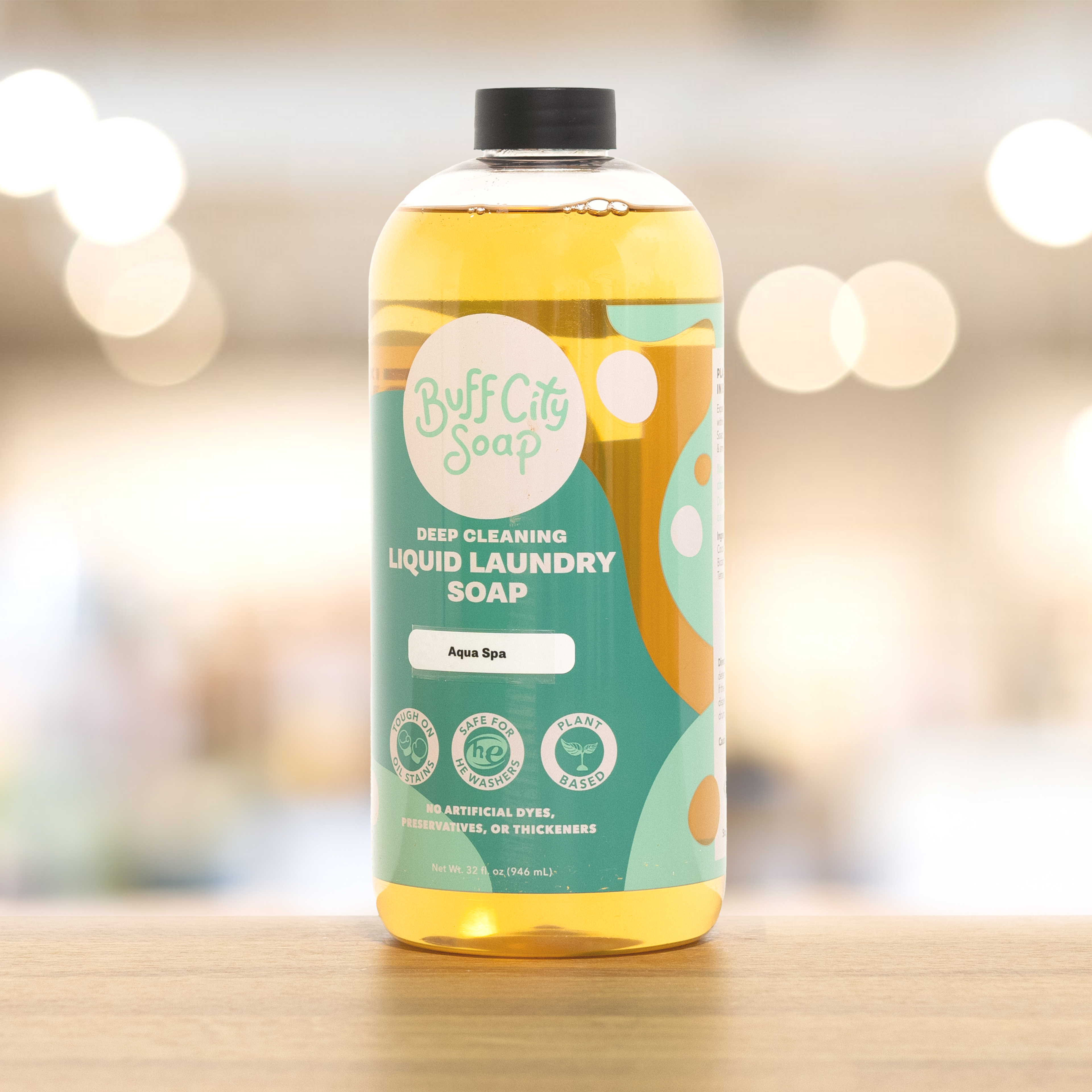 Aqua Spa Liquid Laundry Soap by Buff City Soap Supply, LLC