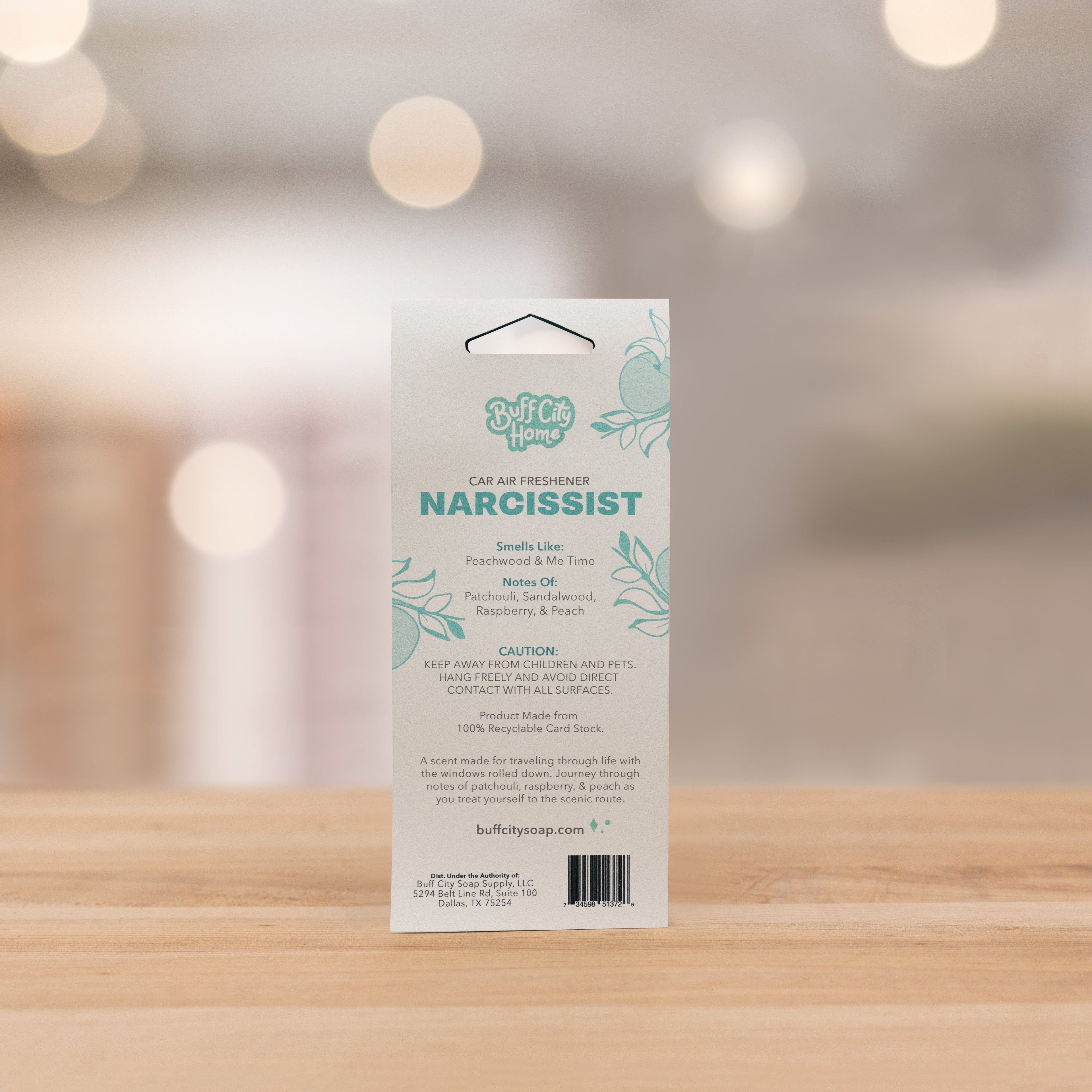 Narcissist Car Air Freshener by Buff City Soap Supply, LLC