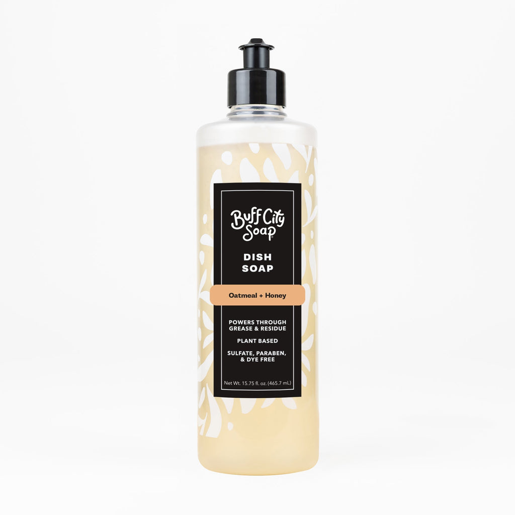 Oatmeal + Honey Dish Soap by Buff City Soap Supply, LLC