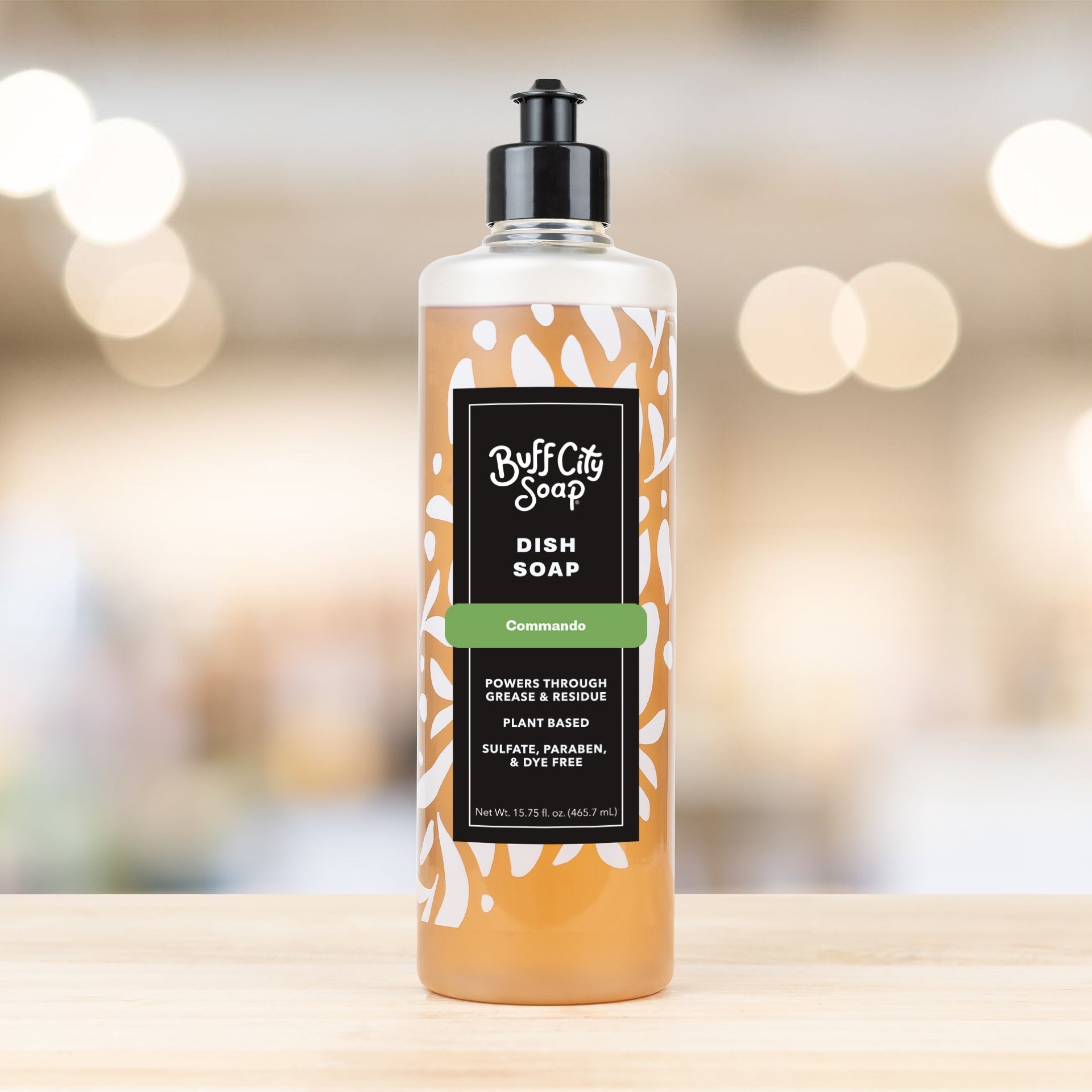 Commando Dish Soap by Buff City Soap Supply, LLC