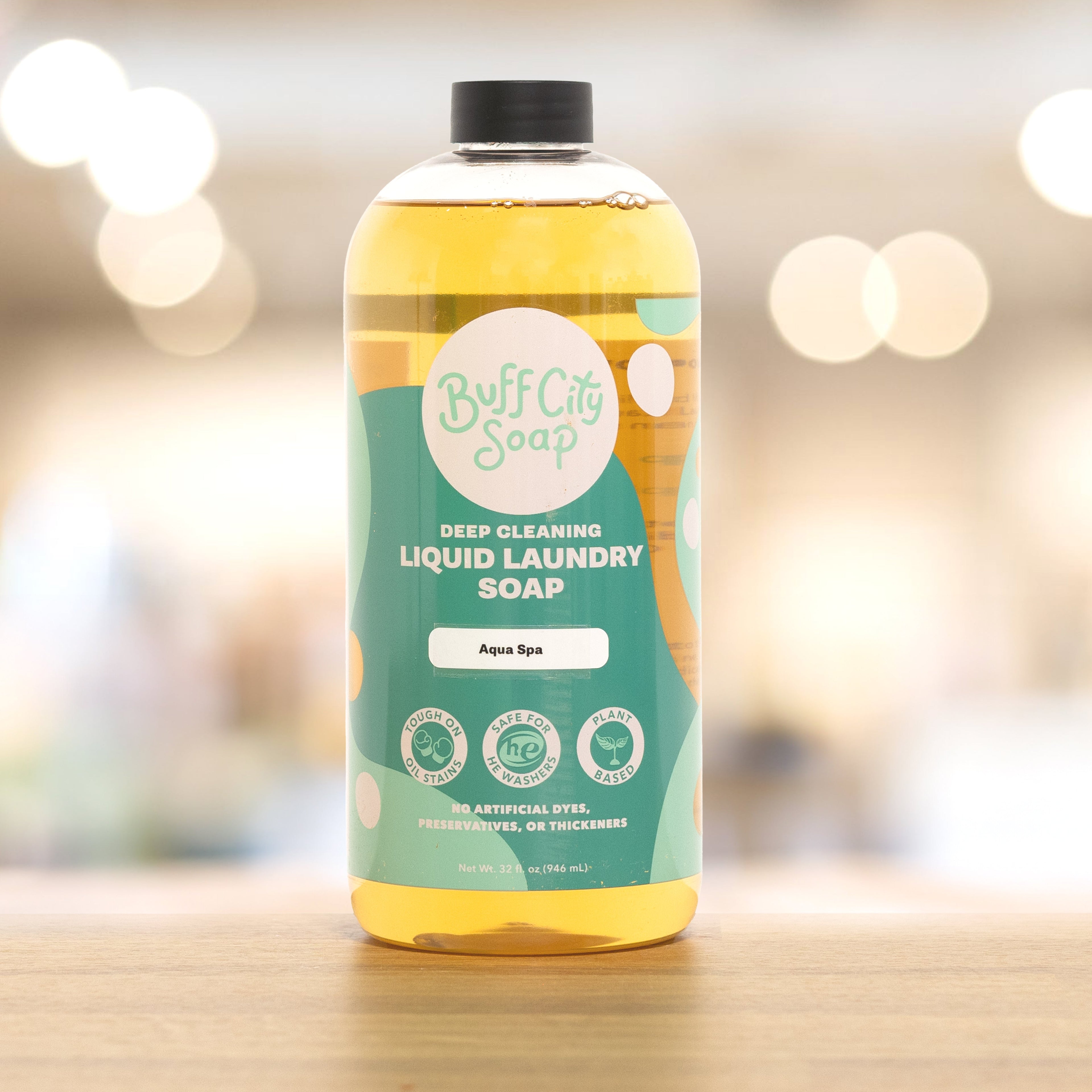 Aqua Spa Liquid Laundry Soap by Buff City Soap Supply, LLC