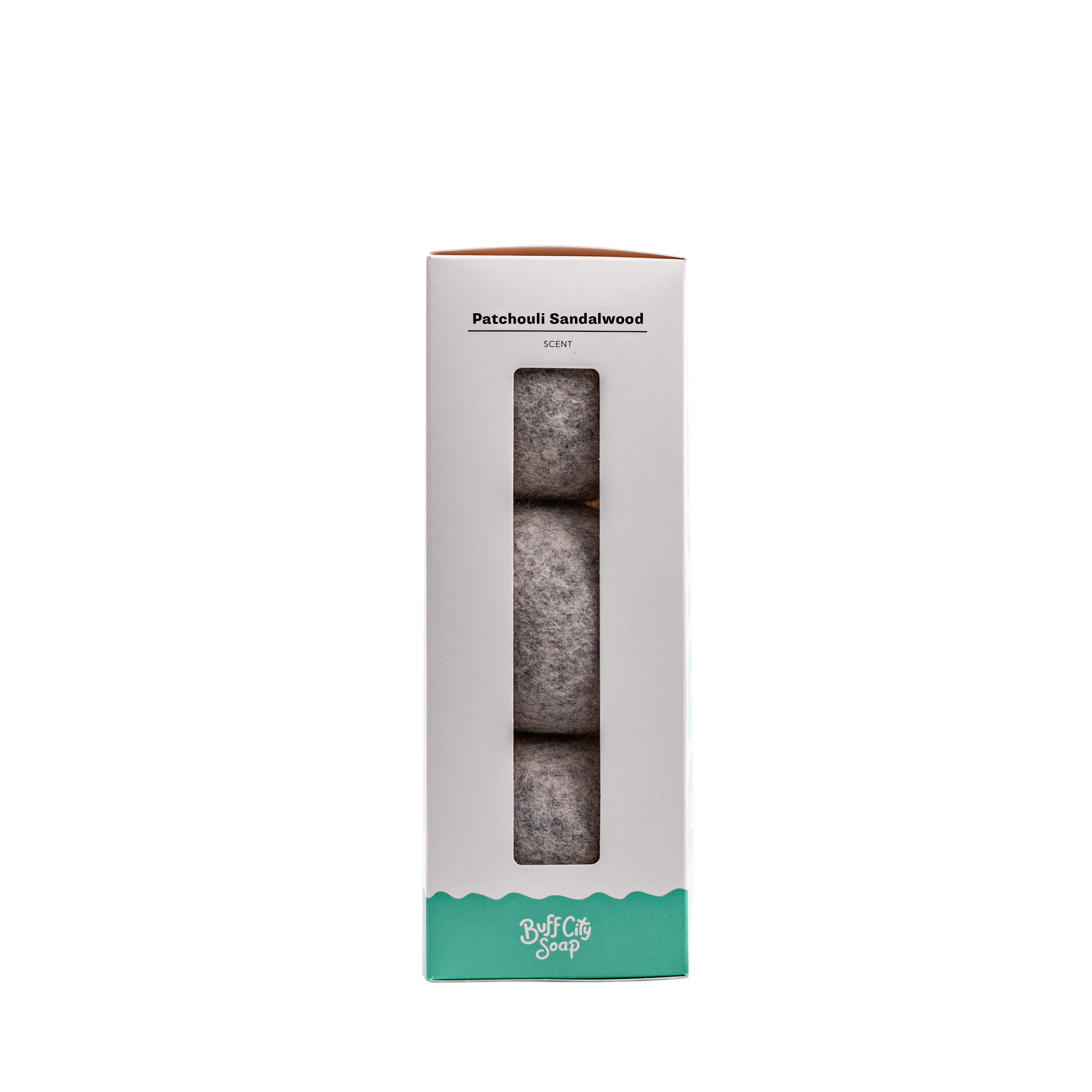 Patchouli Sandalwood Wool Dryer Balls (Set of 3)