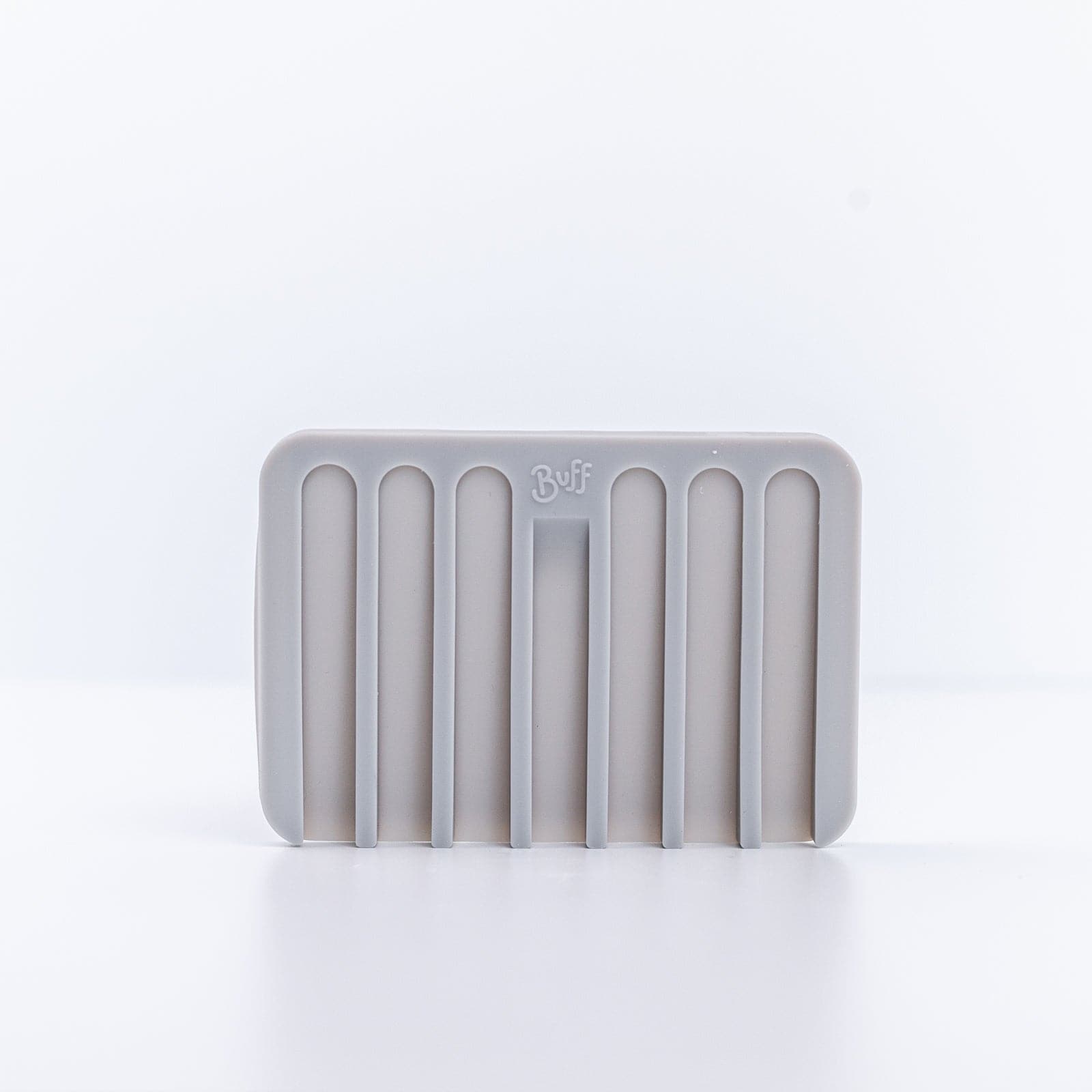 Grey Silicone Soap Dish by Buff City Soap Supply, LLC
