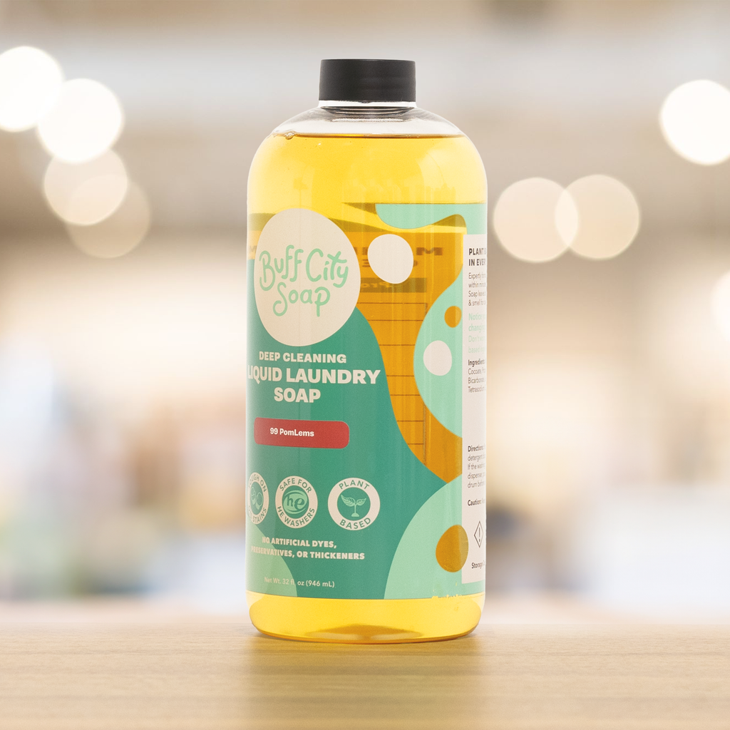 99 PomLems Liquid Laundry Soap by Buff City Soap Supply, LLC