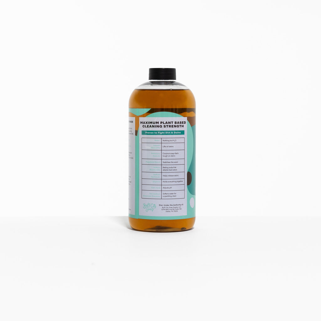 Patchouli Sandalwood Liquid Laundry Soap by Buff City Soap Supply, LLC